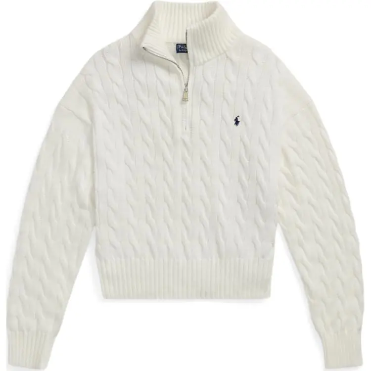Polo Ralph Lauren Knitwear Loose Fit Women's White