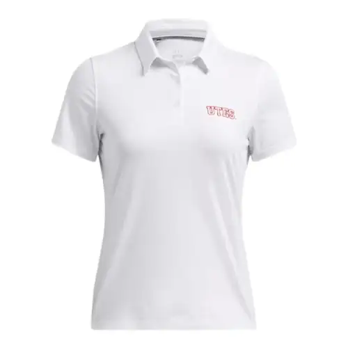 Under Armour Collegiate Tee To Green Polo Shirt Women's White