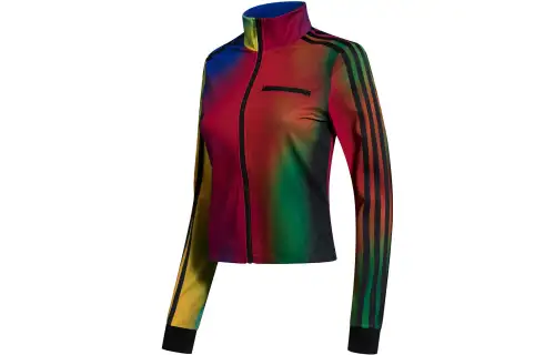 Adidas Originals Jackets Women's Multicolor Stand Collar Moderate Other