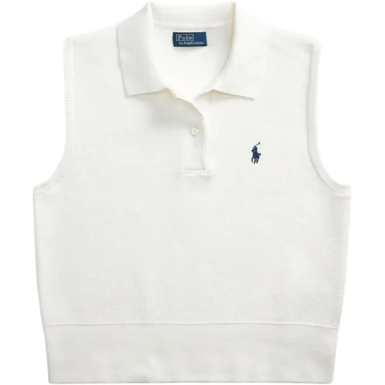Polo Ralph Lauren SS25 Tank Top Women's White
