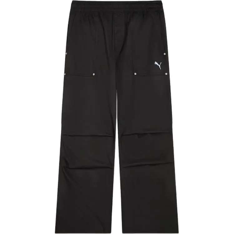 PUMA Cargo Pants Men's Black Moderate