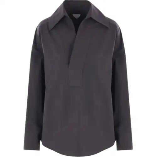 Bottega Veneta Contrast Stitched Shirt