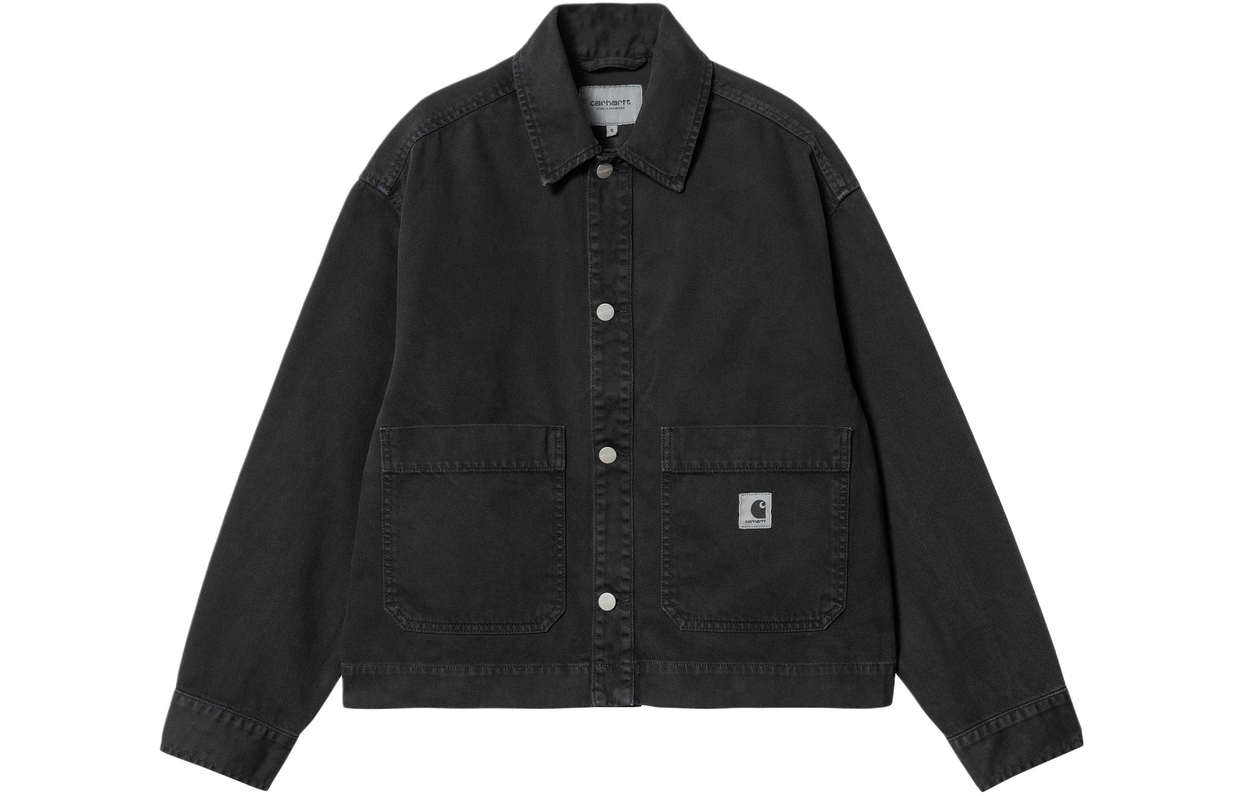 Женская куртка Carhartt WIP SS24 W' Garrison Jacket (черная)