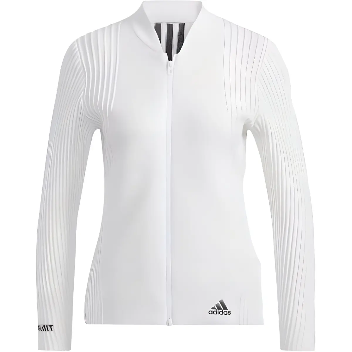 Adidas Jackets Women's White Baseball Collar Moderate Other