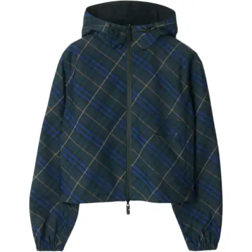 Burberry reversible check jacket