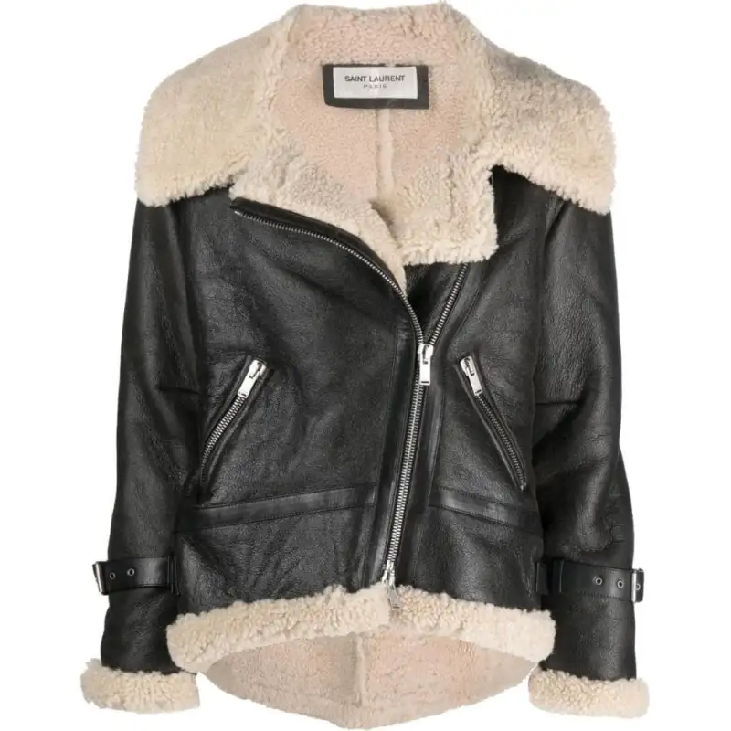 SAINT LAURENT Aviator Long-Sleeved Jacket