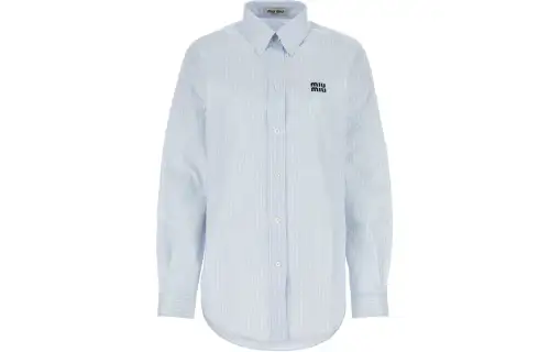 MIU MIU Shirt Women's Light Blue