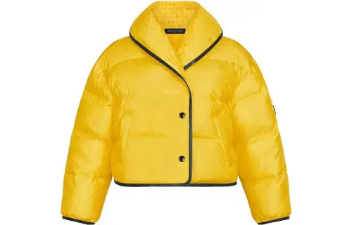 LOUIS VUITTON FW22 Down Jacket Women's Bright Yellow
