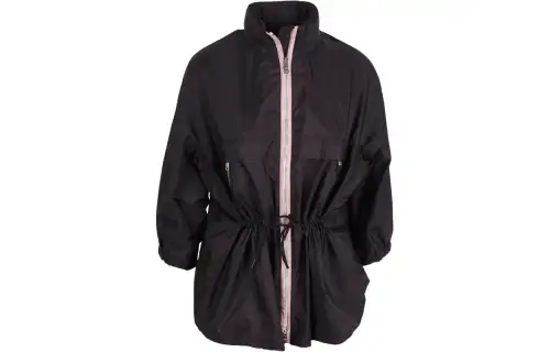 PRADA Jackets Women's Black Stand Collar Moderate Other