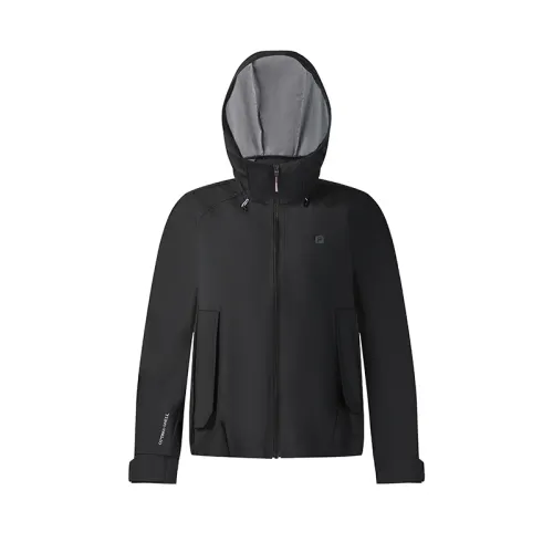 FILA Jackets Women's Pitch Black Crew Neck Moderate Other
