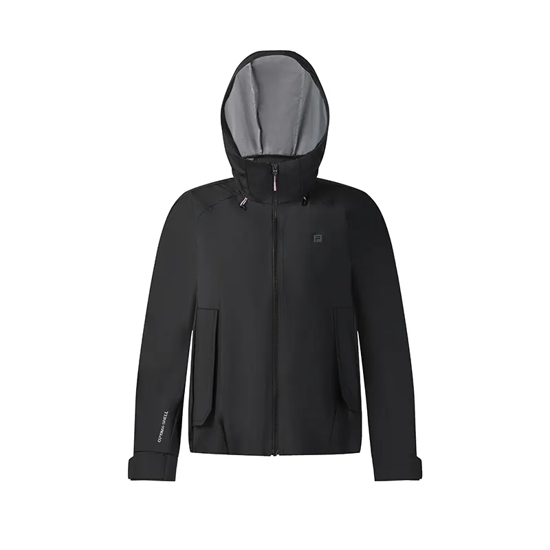 FILA Jackets Women's Pitch Black Crew Neck Moderate Other