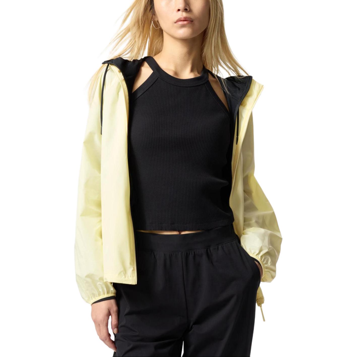 Женская куртка UNIQLO (абрикосово-желтая)