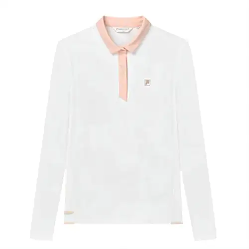 FILA Golf Polo Shirt Women's Jade White