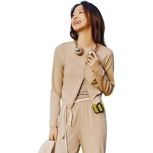 Anta Sports Life Collection Jackets & Coats Women's Nude Khaki