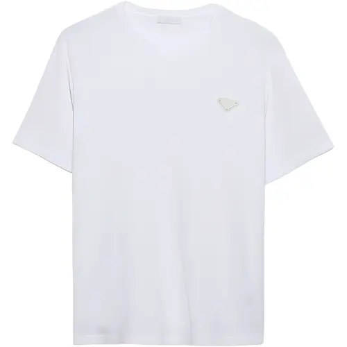 PRADA Logo Cotton T shirt