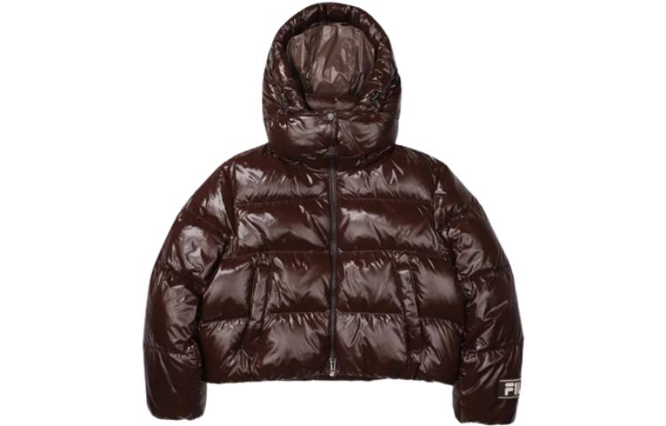 Женская куртка Fila Down Jacket (темно-коричневая)
