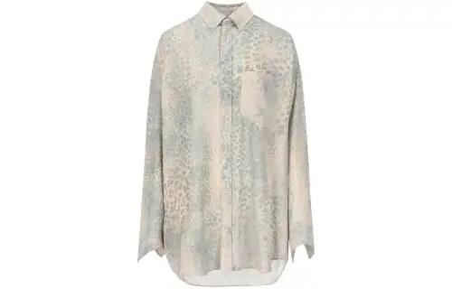 Balenciaga Leo Bleached Long Sleeved Shirt