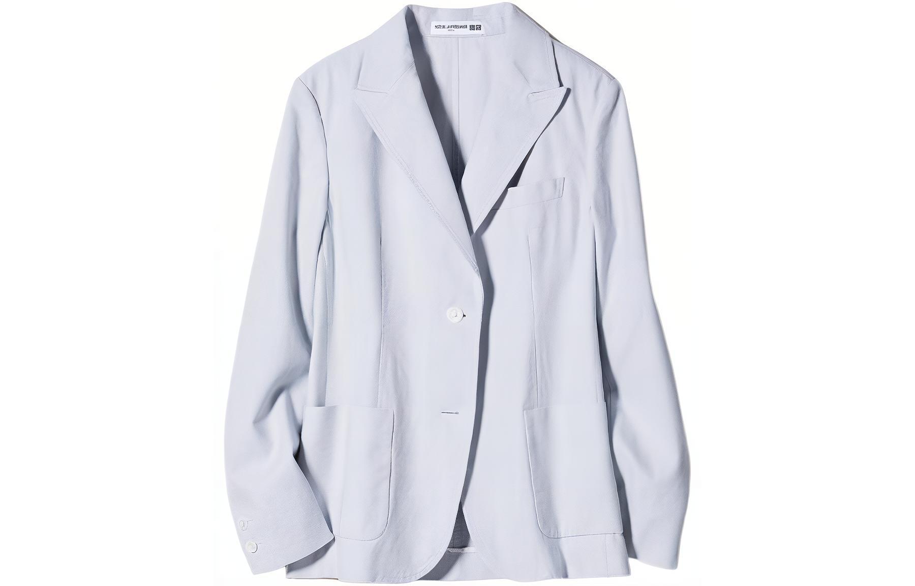 UNIQLO X Ines De La Fressange Jackets & Coats Women's Light Gray