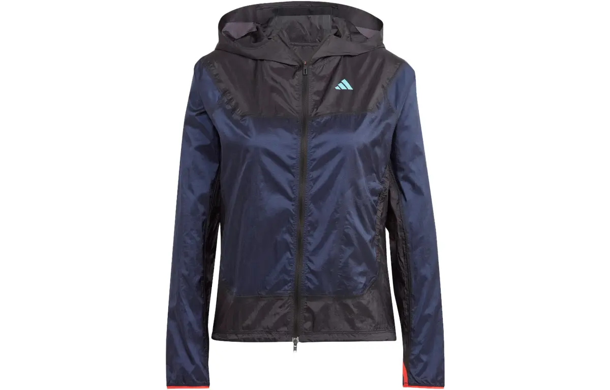 Adidas Adizero Jackets Women's Legend Ink Hooded Moderate Other
