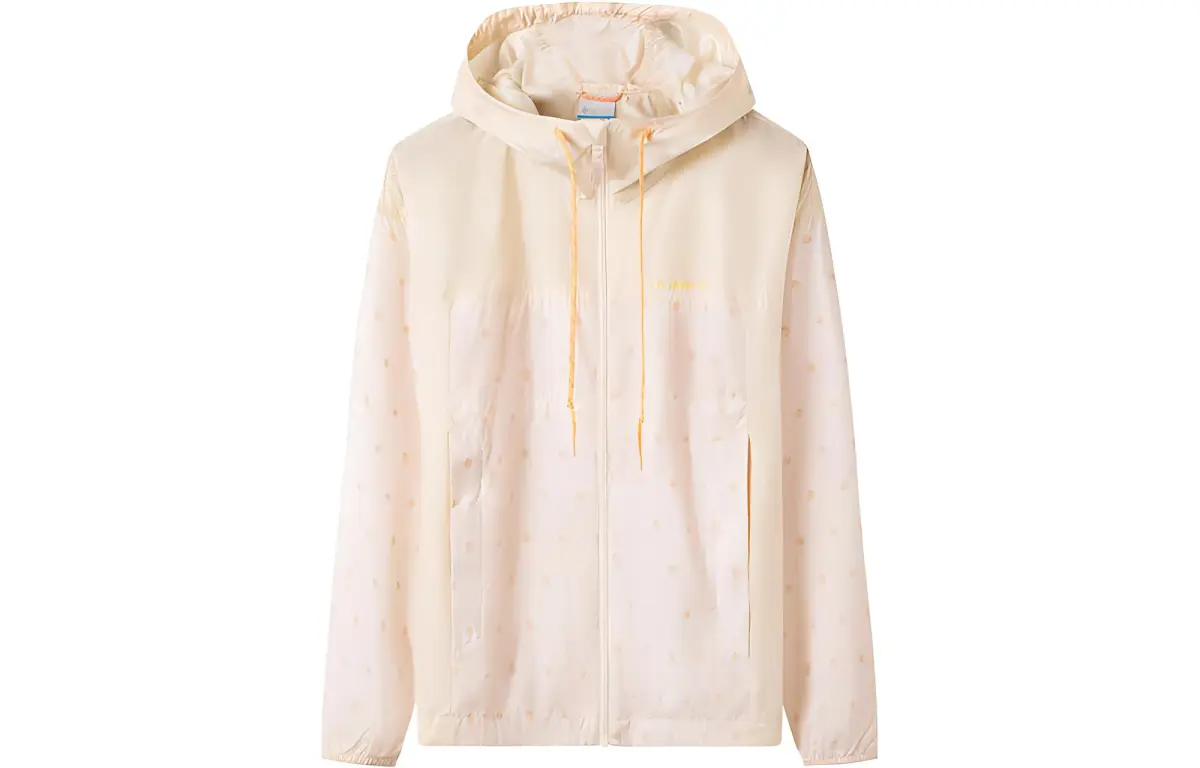 Columbia Jackets Women's Light Pink Hooded (Non-detachable) Moderate Straight Fit