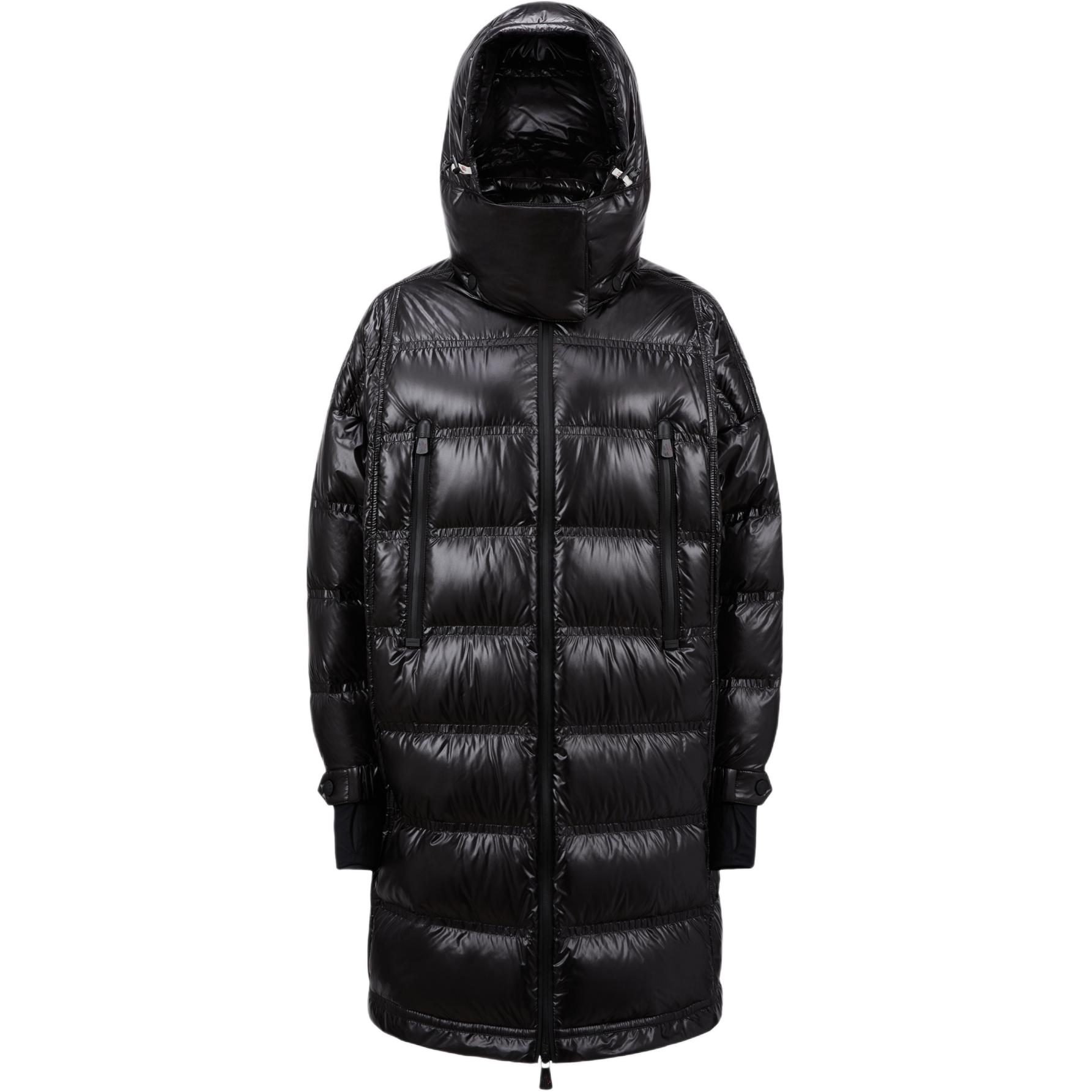 Женский пуховик Moncler (черный)