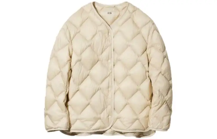 UNIQLO Down Jacket Women's Light Beige