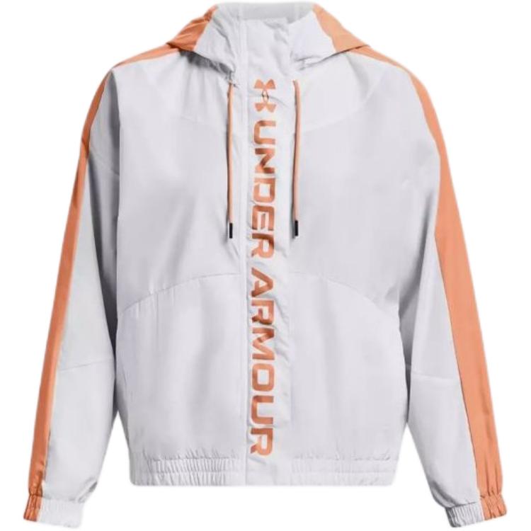 Женская куртка Under Armour (бело-черная)