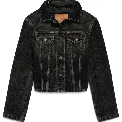 Balenciaga Lace Up Denim Jacket