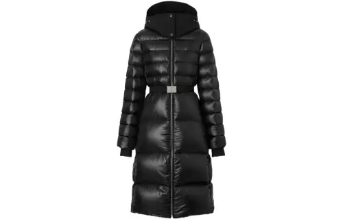 Burberry Contrast-hood Puffer Coat