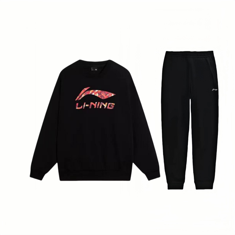 Li Ning Casual Sportswear Unisex Black