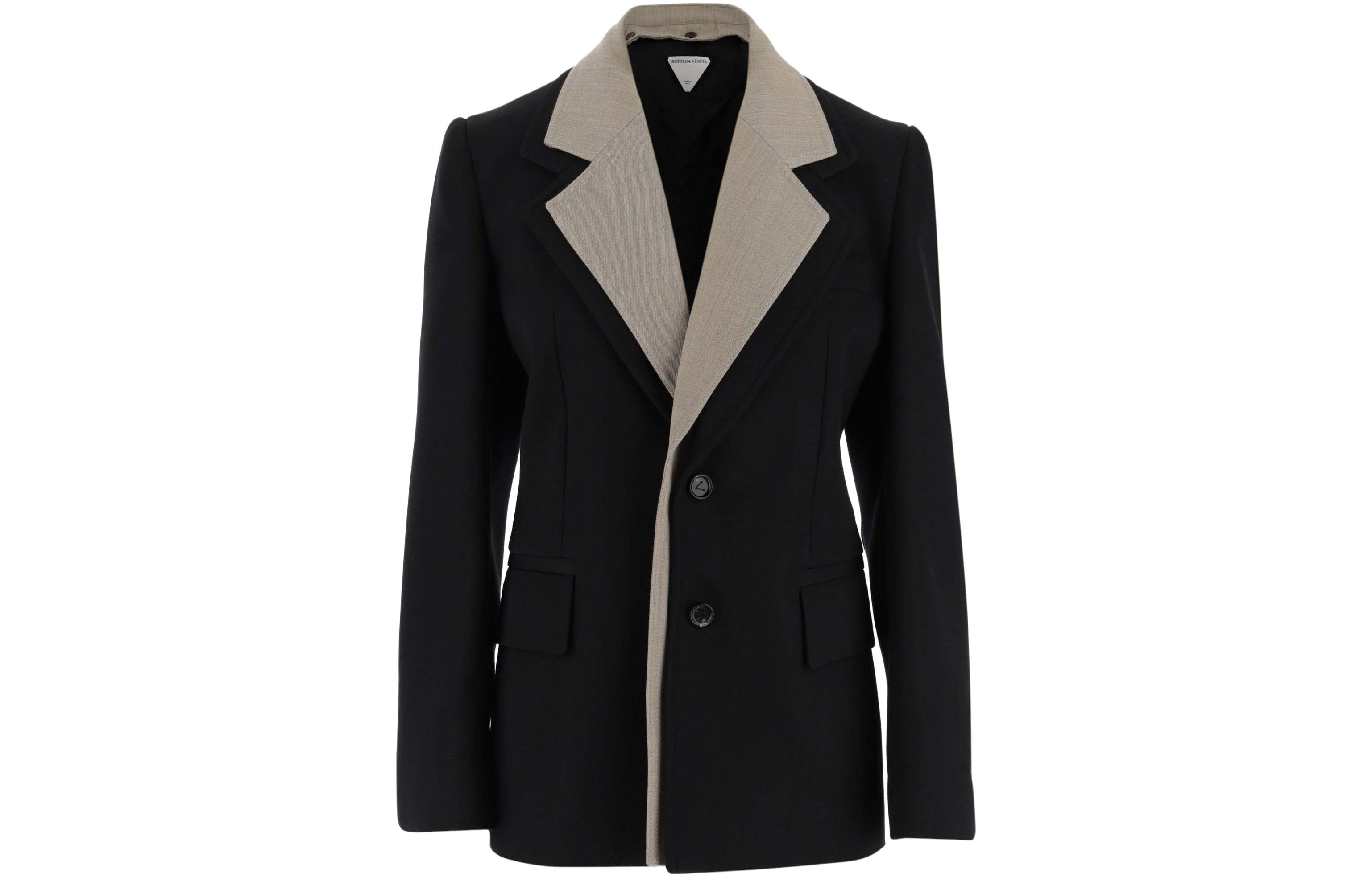 Bottega Veneta Curved Sleeved Jacket