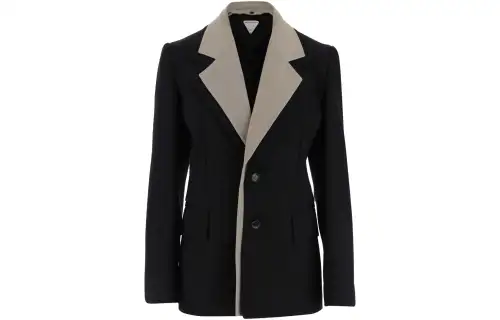 Bottega Veneta Curved Sleeved Jacket