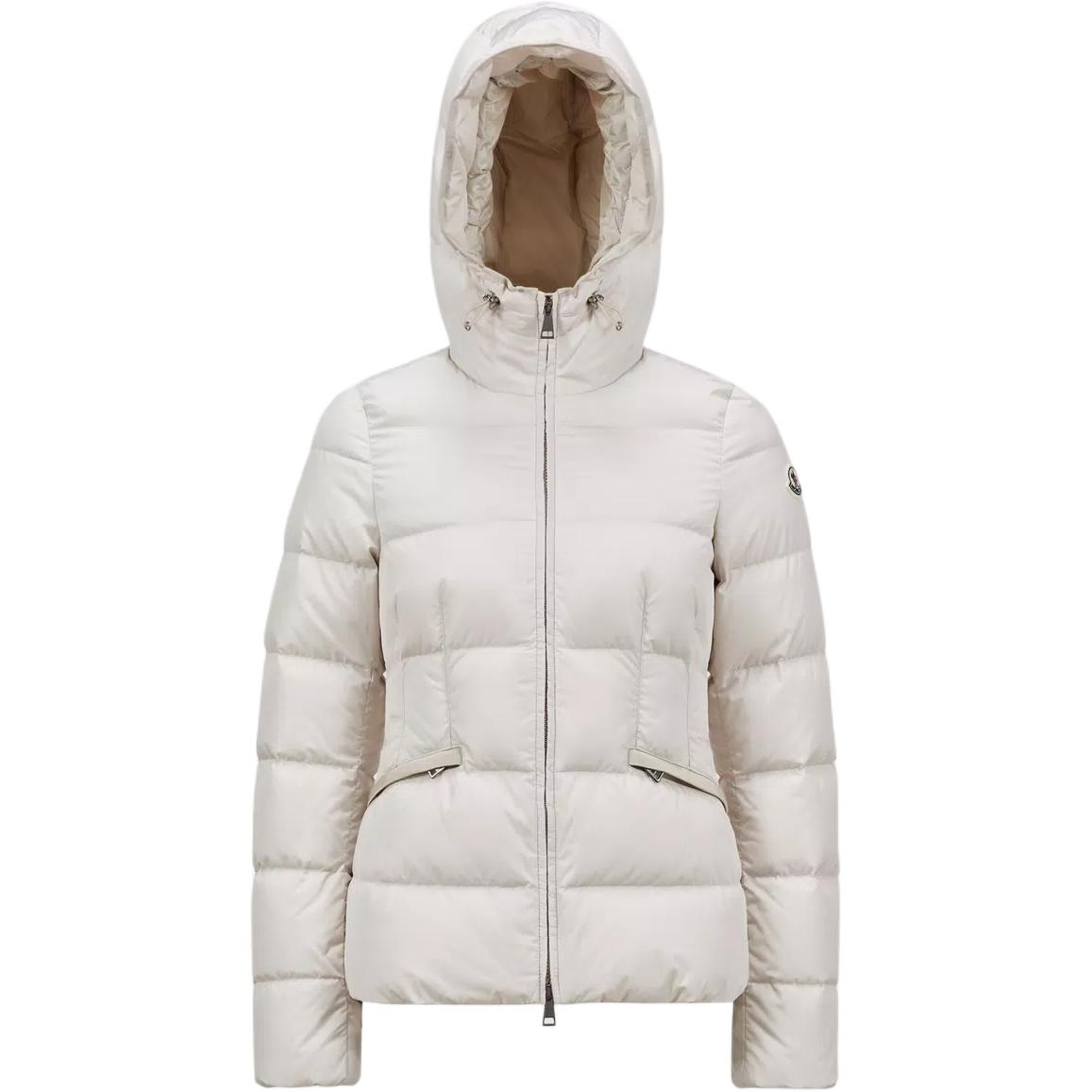 Женский пуховик Moncler Avoce (белый)