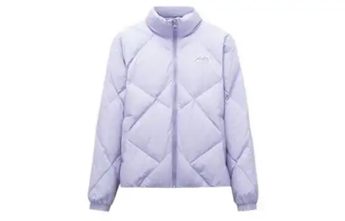 ANTA Life Collection Down Jackets Women's Fresh Purple Stand Collar Thickened Down Jacket
