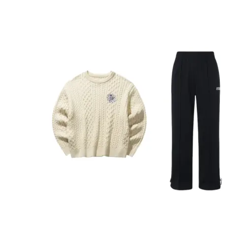 ANTA Casual Sportswear Men's Crew Neck Moderate