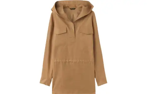 Loro Piana Bardhyl Drawstring Waist Hooded Jacket