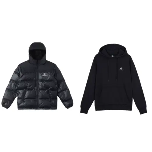 Converse Casual Sportswear Unisex Black