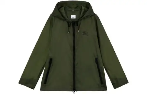 Burberry Equestrian Knight Windbreaker Dark Green