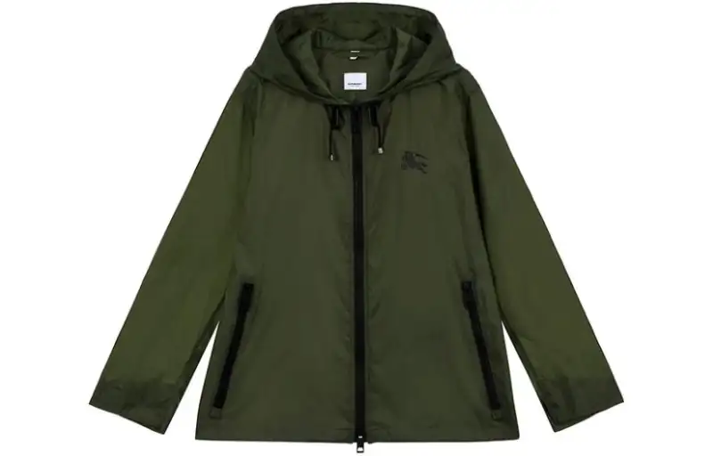Burberry Equestrian Knight Windbreaker Dark Green