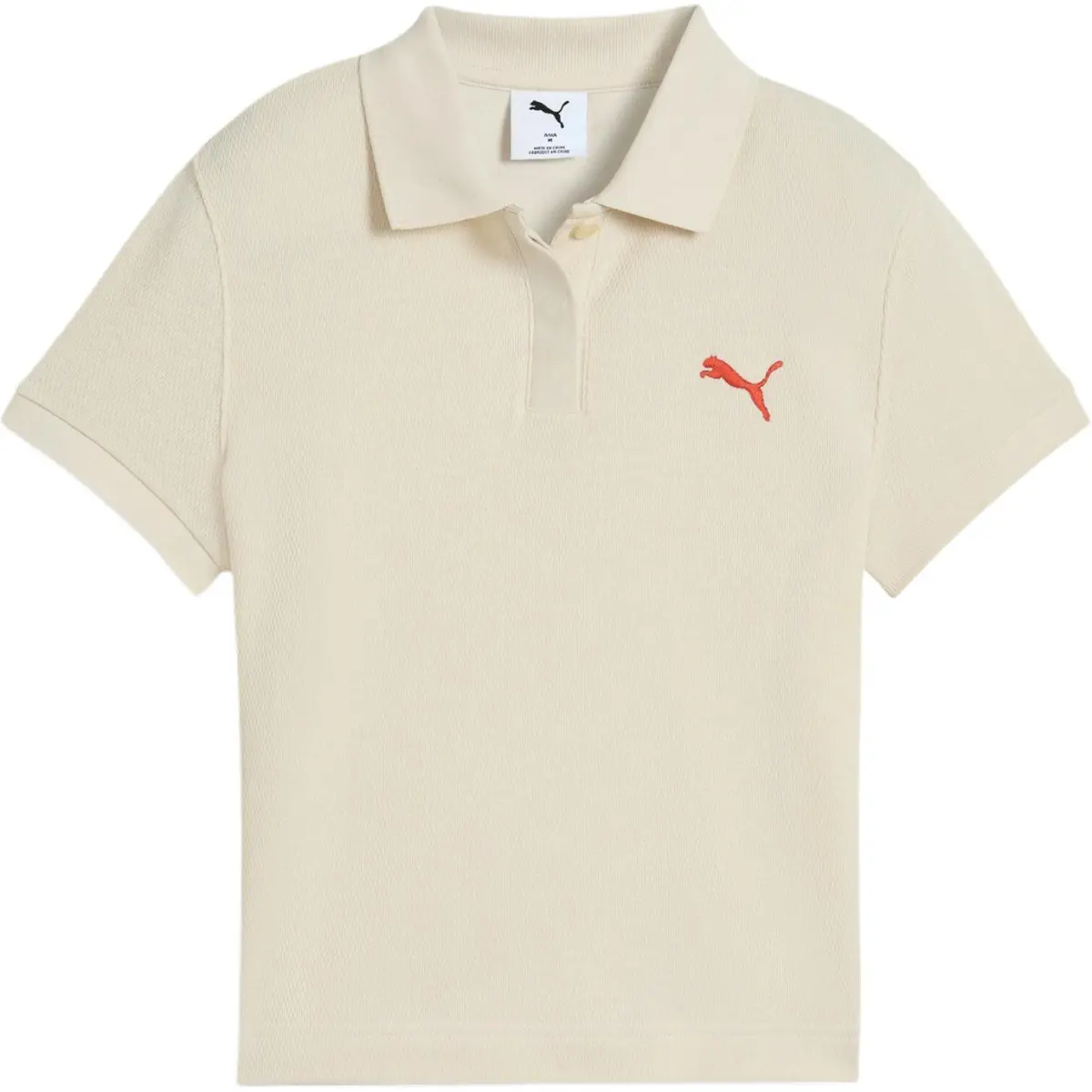 PUMA Ess LogoPremium Polo Shirt Women's Snow