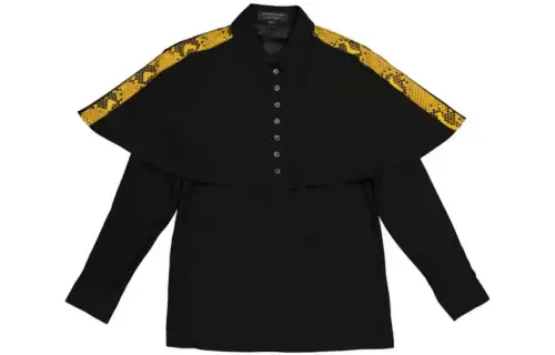 Burberry Shirts Women's Black Square Collar Moderate Other