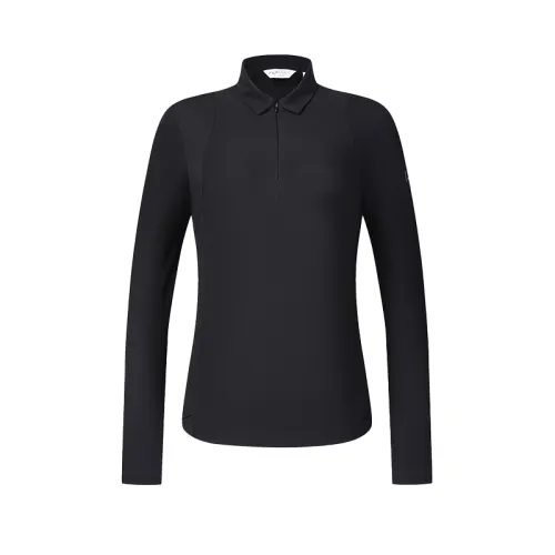 FILA Golf Polo Shirt Women's Pitch Black