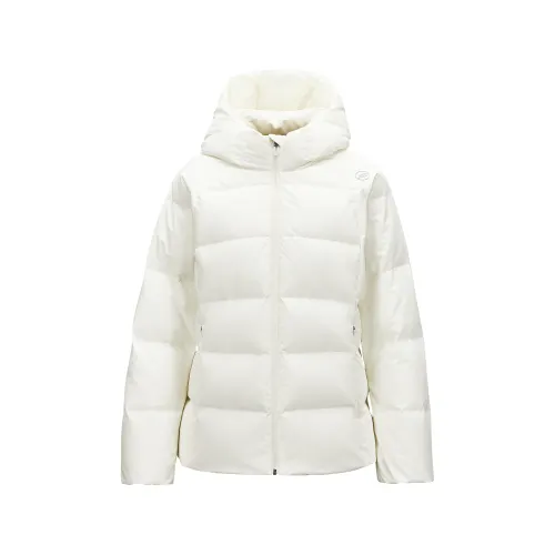 Skechers Down Jacket Women's Marshmallow White
