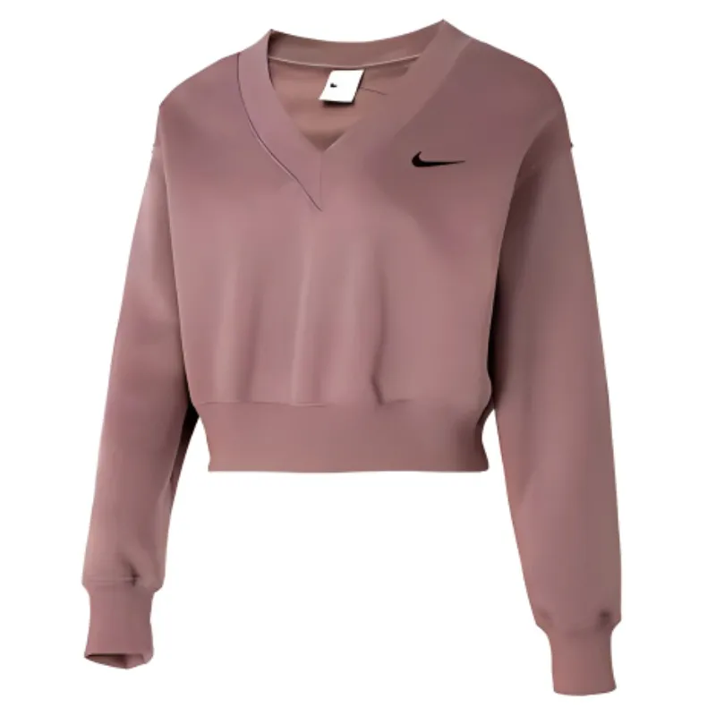 Nike Sportswear Phoeni Sweatshirt Women's Smokey Mauve Red