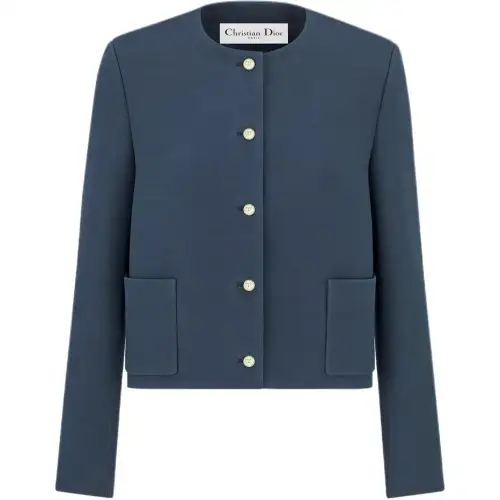 DIOR Jackets & Coats Women's Blue