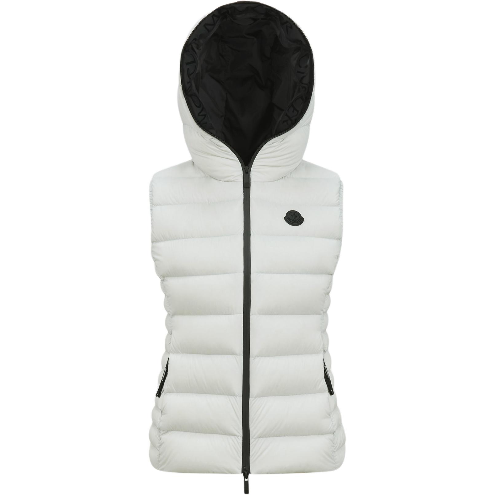 Женский пуховый жилет Moncler Barraux (серый)