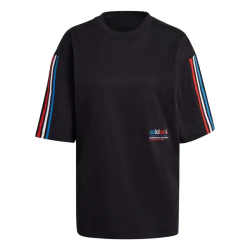 Adidas Originals Oversized Tee T Shirt Women's Black