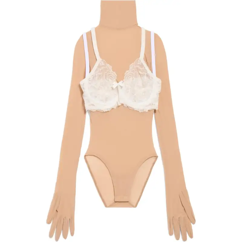 Balenciaga Jumpsuit Slim Fit Women's Apricot