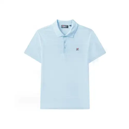 FILA Polo Shirt Men's Light Blue
