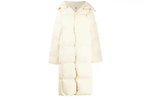Bottega Veneta Down Jackets Women's Light Yellow Lapel Moderate Other